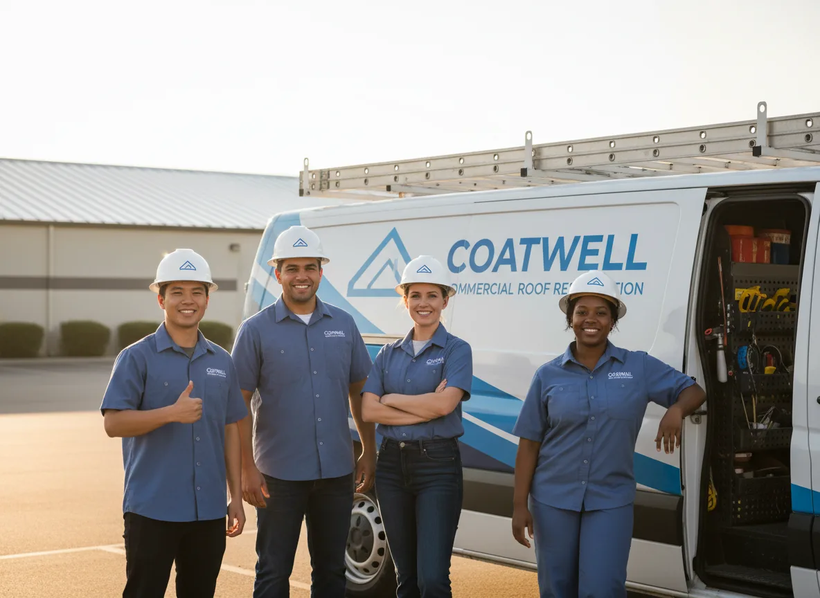 Commercial roof coating company in Smithshire, IL